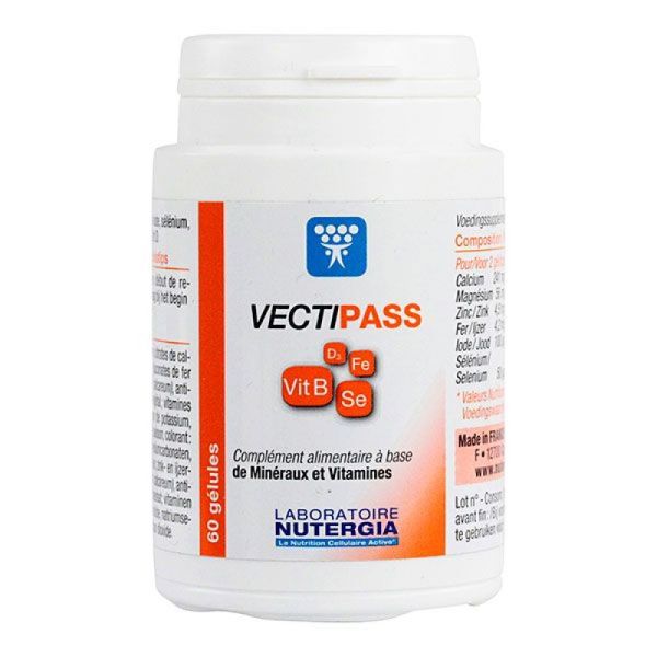 Nutergia - Vectipass - 60 gélules