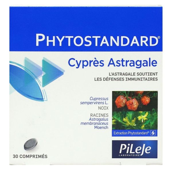 Pileje - Phytostansard Cyprès Astragale - 30 comprimés