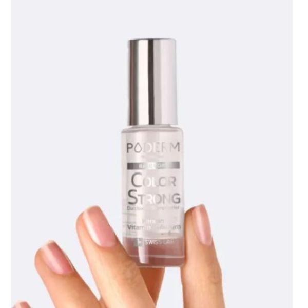 Poderm Professional - Color strong Vernis durcisseur transparent - 8ml