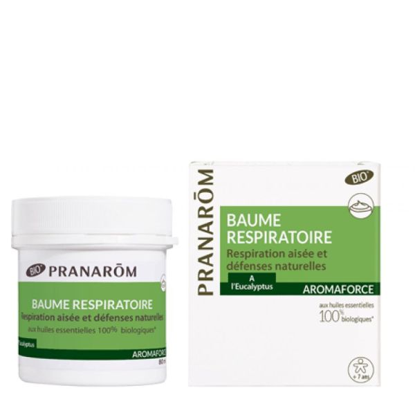 Pranarom - Baume respiratoire - 80ml