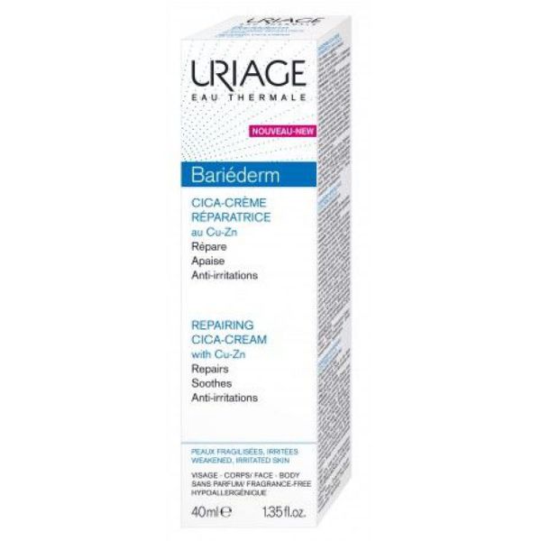 Uriage - Bariéderm cica-crème réparatrice