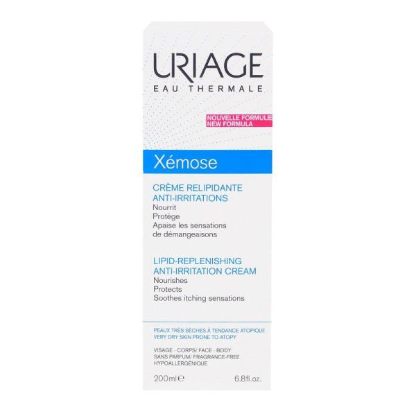 Uriage - Xemose Crème relipidante anti-irritations - 200ml