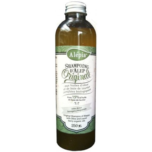 Alepia - Shampoing d'Alep Original 15% d'huile de baie de laurier - 250ml