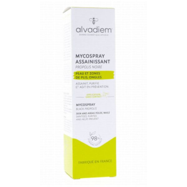 Alvadiem - Mycospray Assainissant Propolis Noire - 50 ml