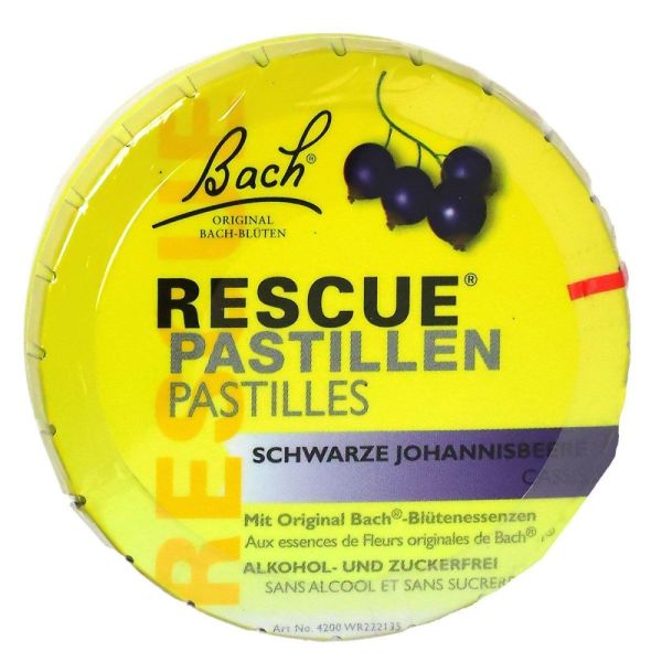 Fleurs de Bach - Rescue Pastilles Cassis - 50G