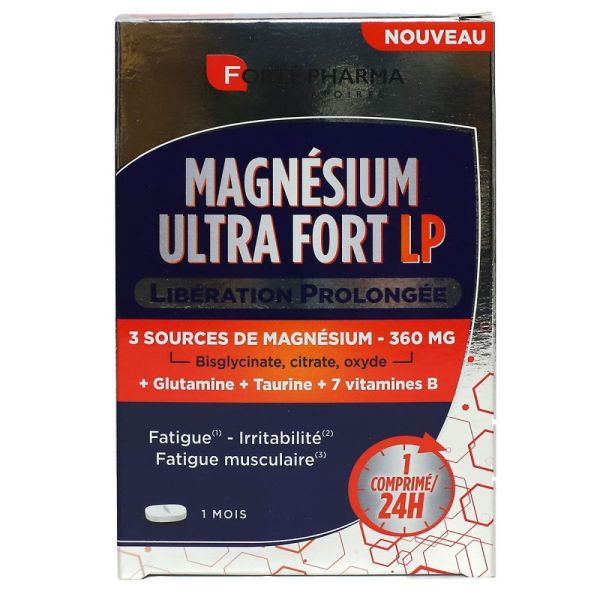 Forté Pharma - Magnésium ultra fort LP - 30 comprimés