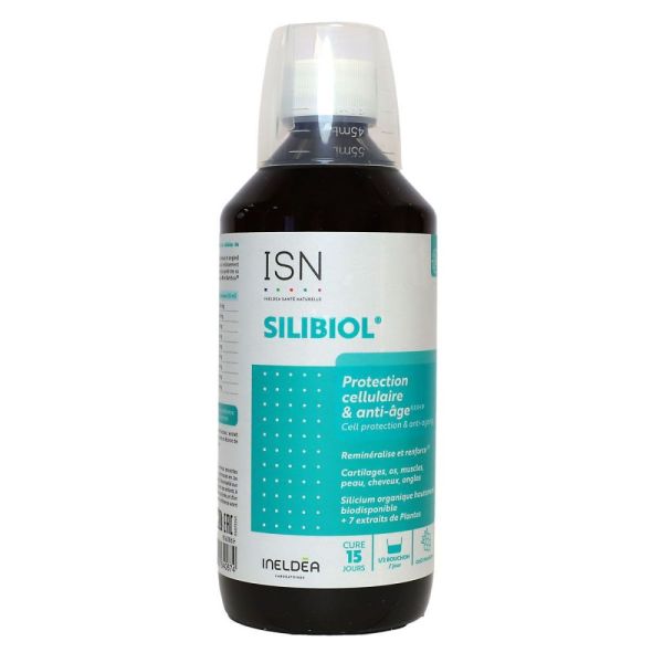 Ineldea - Silibiol® - Flacon de 500mL, goût framboise/citron
