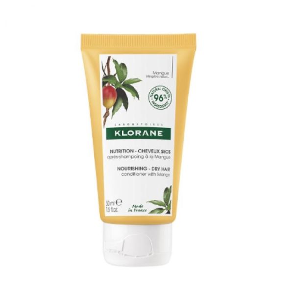 Klorane - Après-shampoing à la mangue cheveux secs - 50ml