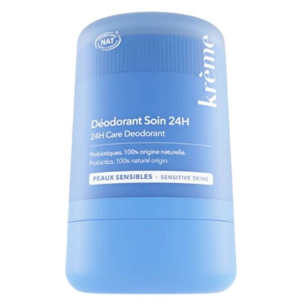 Krème - Déodorant soin 24h probiotiques peaux sensibles - 50g