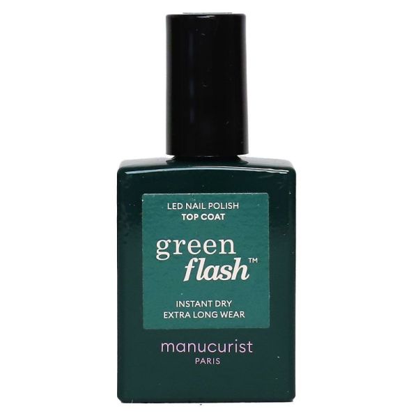 Manucurist - Top coat green flash - 15ml