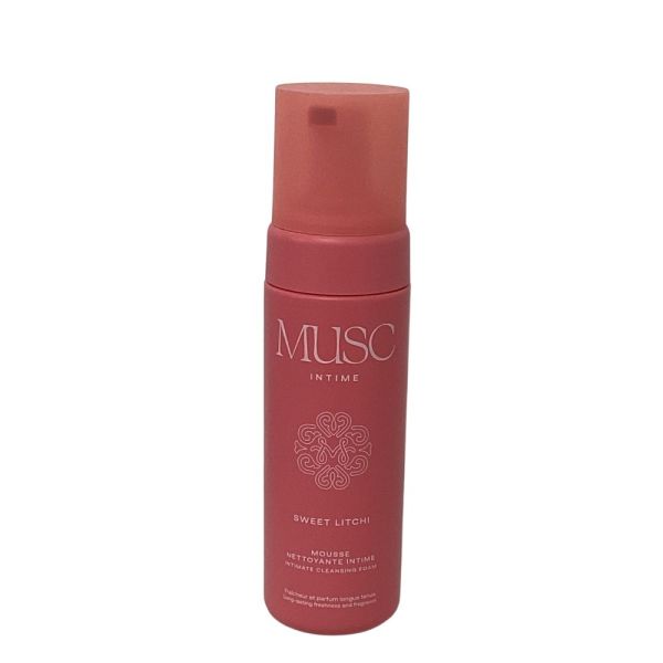 Musc Intime - Mousse Nettoyante Intime Sweet Litchi - 150ml