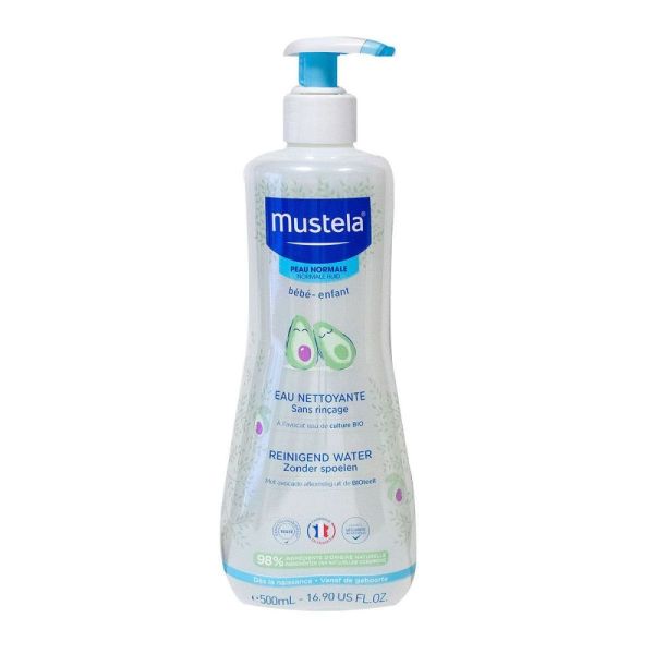 Mustela - Eau nettoyante sans rinçage peau normale