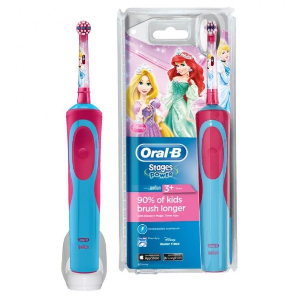 Oral-B - Brosse à dent électrique princesse Disney