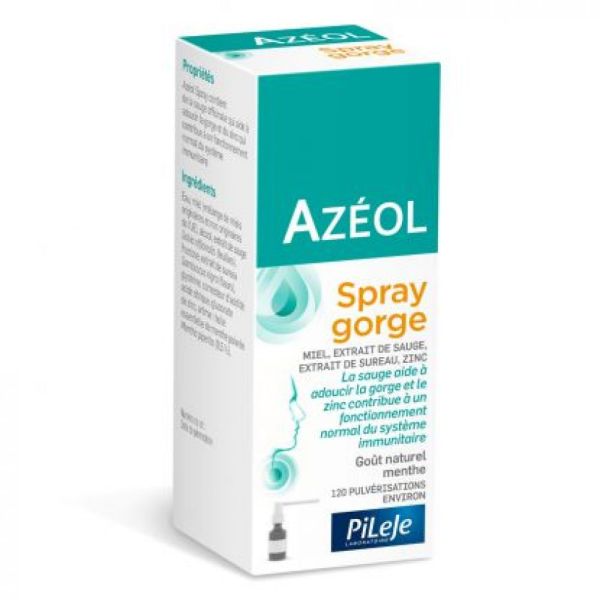 Pileje - Azéol spray gorge - 15 ml