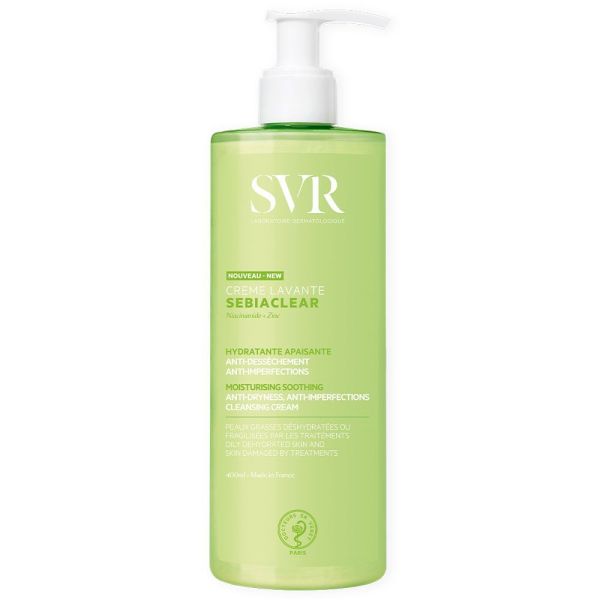 SVR - Crème lavante Sebiaclear - 400mL