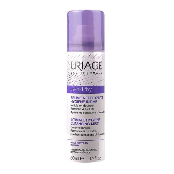 Uriage - Gyn-Phy, brume nettoyante hygiène intime - 50ml