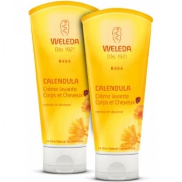 Weleda - Crème lavante pour bébé au Calendula