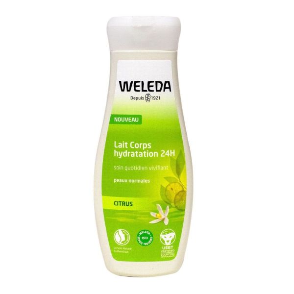 Weleda - Lait corps hydratation 24h citrus 200ml