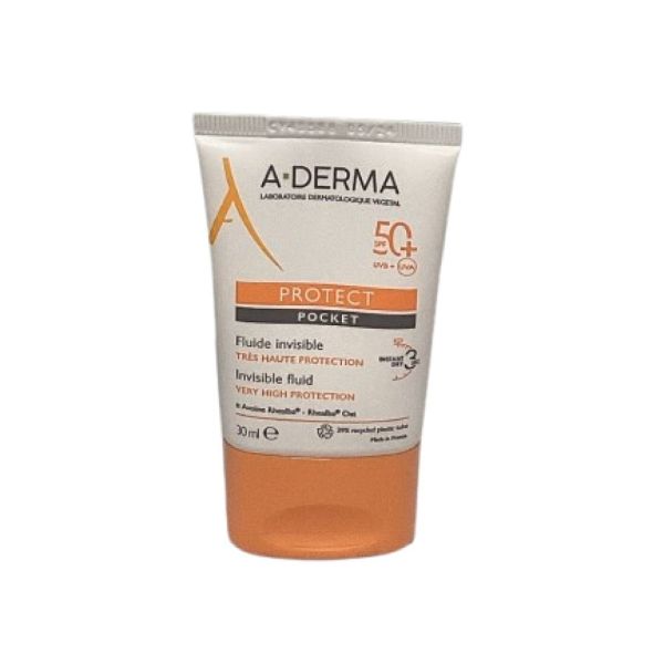 A-Derma - Protect Fluide Invisible SPF 50+ - 30ml