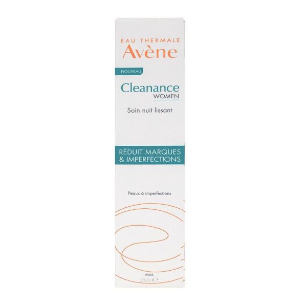 Avène - Cleanance women Soin nuit lissant - 30ml