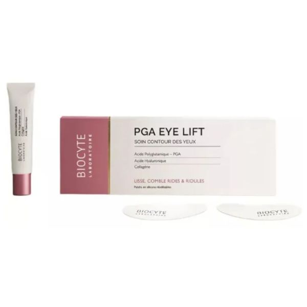 Biocyte - PGA Eye lift Soin contour des yeux 15ml + Patchs