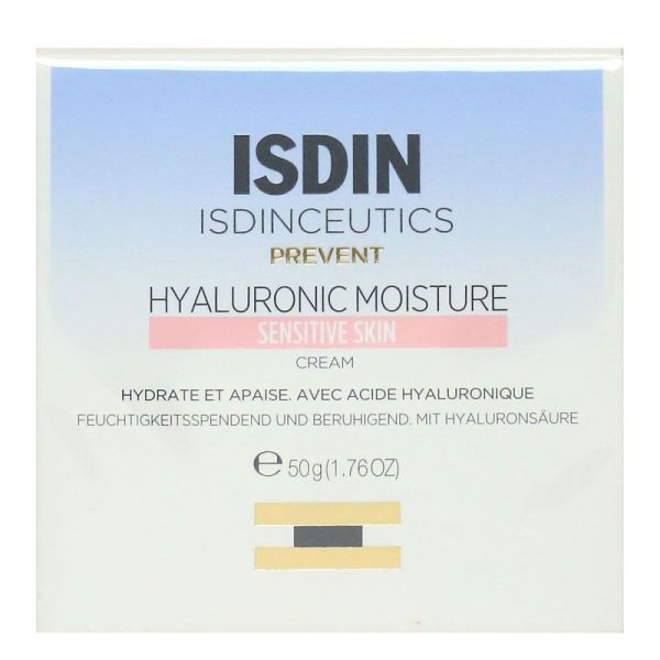 ISDIN - crème hydratante - peau sensible - 50g