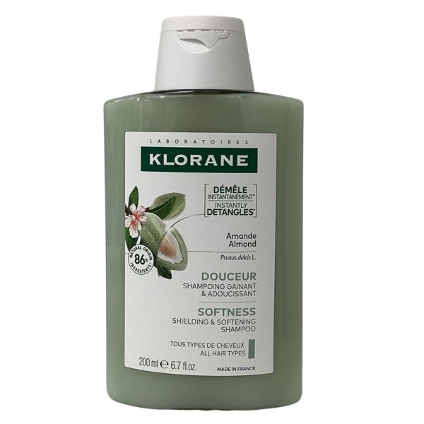 Klorane Douceur - Shampoing Gainant à l'Amande - 200 ml