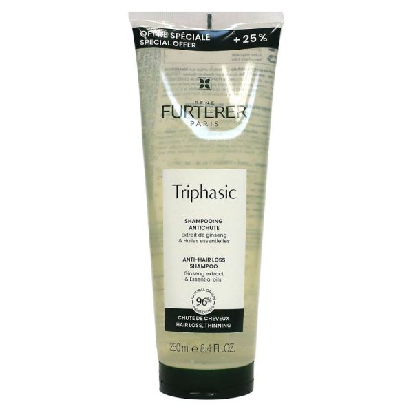 René Furterer - Triphasic Shampoing Antichute - 250 ml 25% Offert