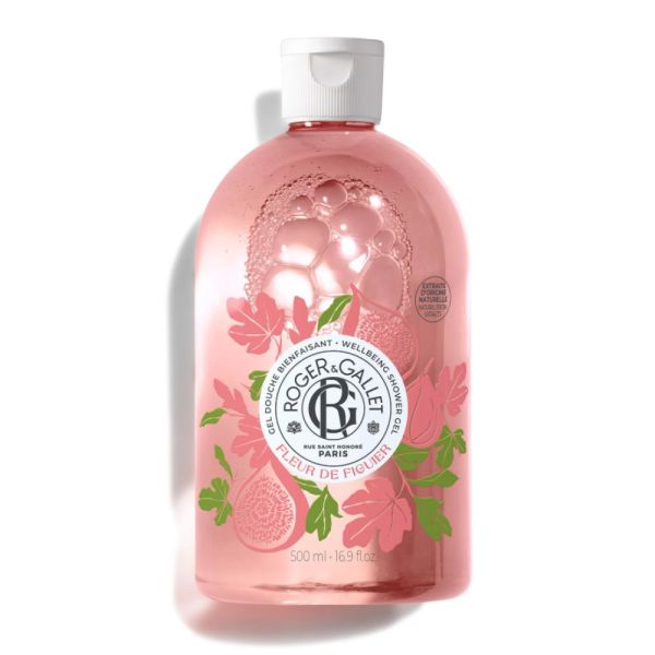 Roger & Gallet - Gel Douche Bienfaisant Fleur de Figuier - 500 ml