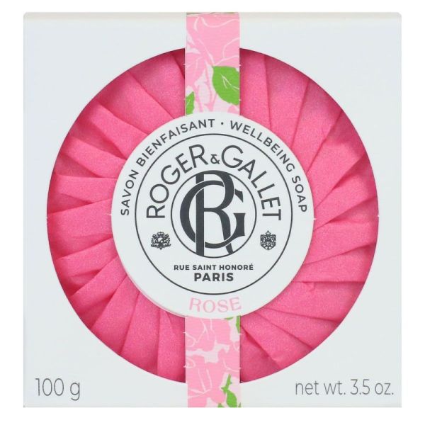 Roger & Gallet - Savon parfumé rose - 100 g