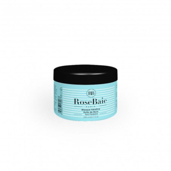 Rosebaie - Masque Kératine x huile de ricin - 500ml