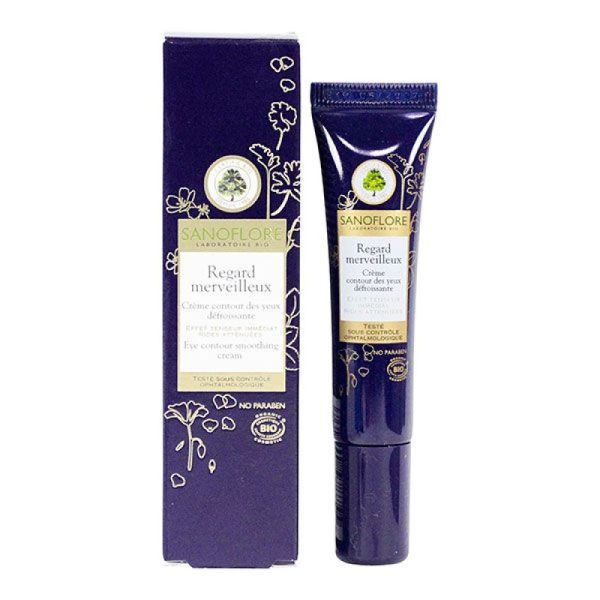 Sanoflore - Regard merveilleux Crème contour des yeux défroissante - 15 ml