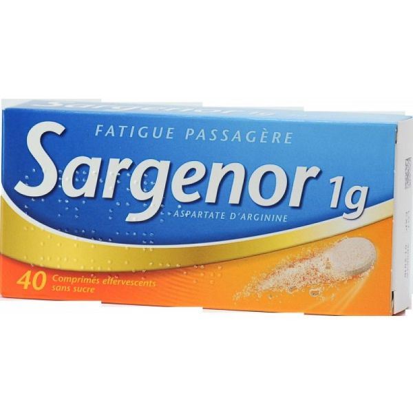 Sargenor 1g - 40 comprimés effeverscents