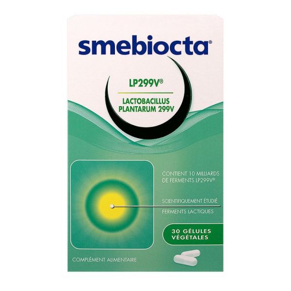Smebiocta - Bien être de la flore intestinale - 30 gélules végétales
