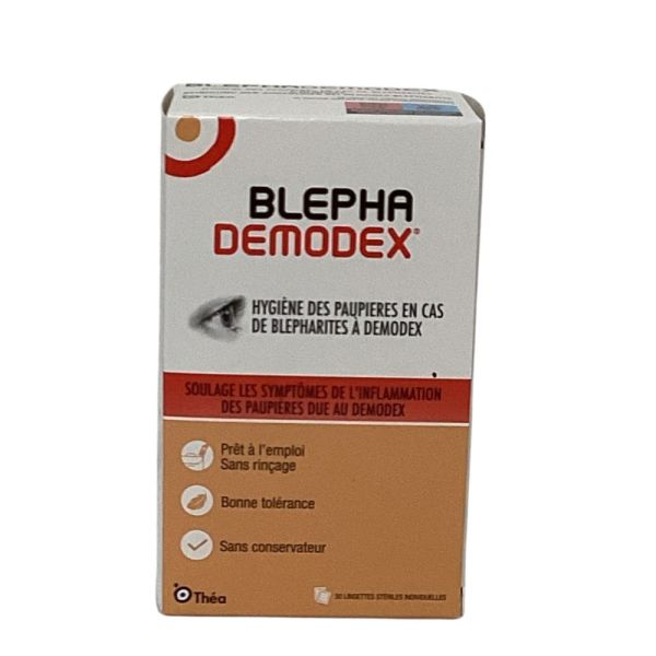 Thea - Blephademodex - 30 lingettes imprégnées