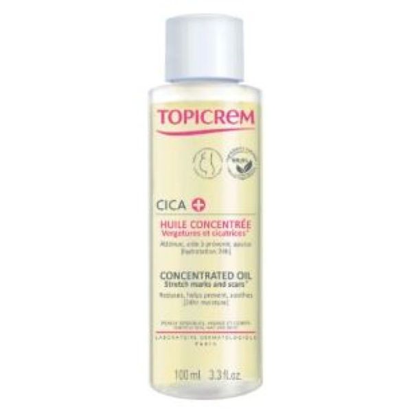 Topicrem - Cica+ Huile Concentrée Vergetures et Cicatrices - 100mL