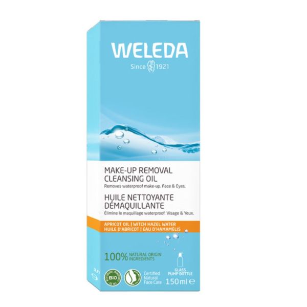 Weleda - Huile nettoyante démaquillante - 150 ml