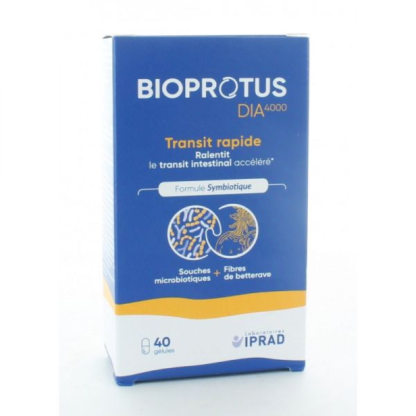 Bioprotus - Transit Rapide - 40 Gélules