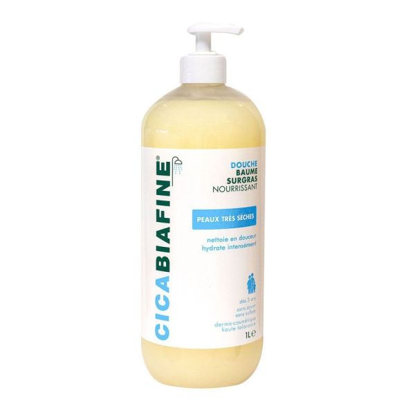 Cicabiafine - Douche baume surgras nourrissant - 1 Litre