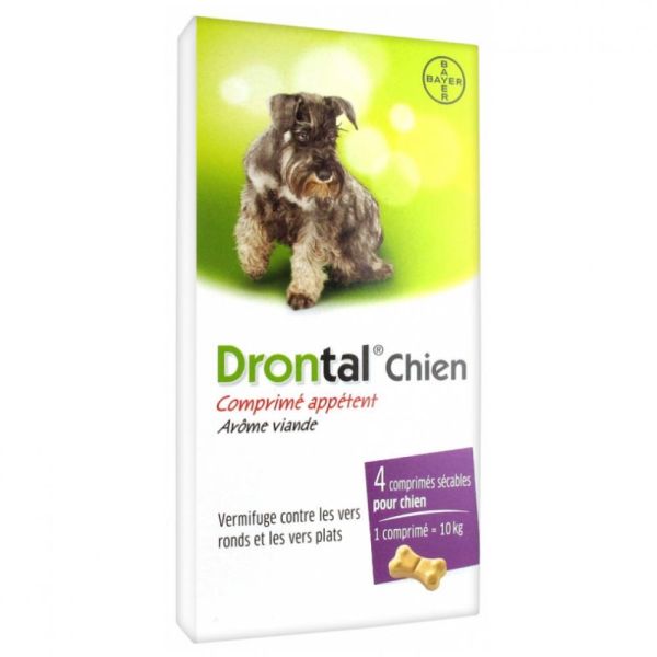Drontal - Chien - 4 comprimés