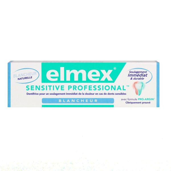 Elmex - Dentifrice sensitive professional blancheur - 75mL
