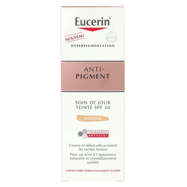 Eucerin - Anti-pigment soin de jour teinté SPF 30 medium - 50 ml