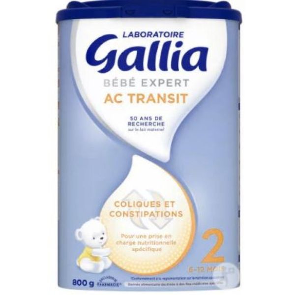 Gallia -  Ac Transit 2ème Age 6-12mois - 800G