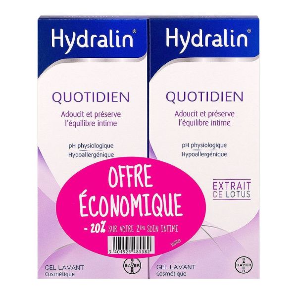 Hydralin - Quotidien gel lavant