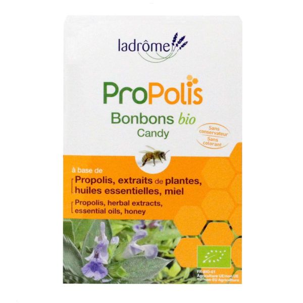 Ladrôme - Propolis Bonbon bio - 50g