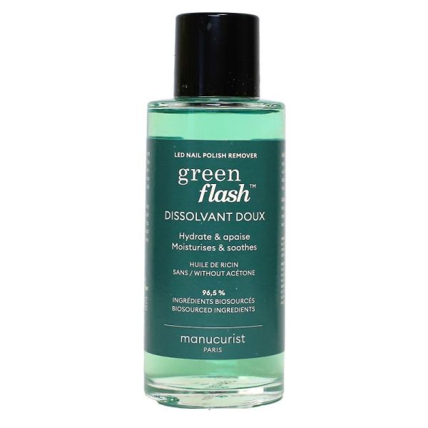 Manucurist - Dissolvant doux green flash - 100ml