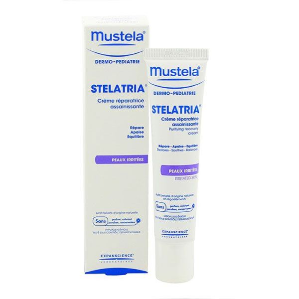 Mustela - Stelatria crème réparatrice assainissante - 40ml