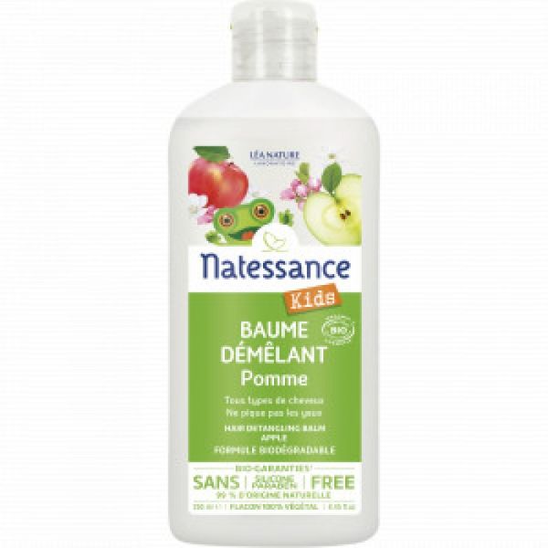 Natessance Kids - Baume démêlant pomme - 250 ml