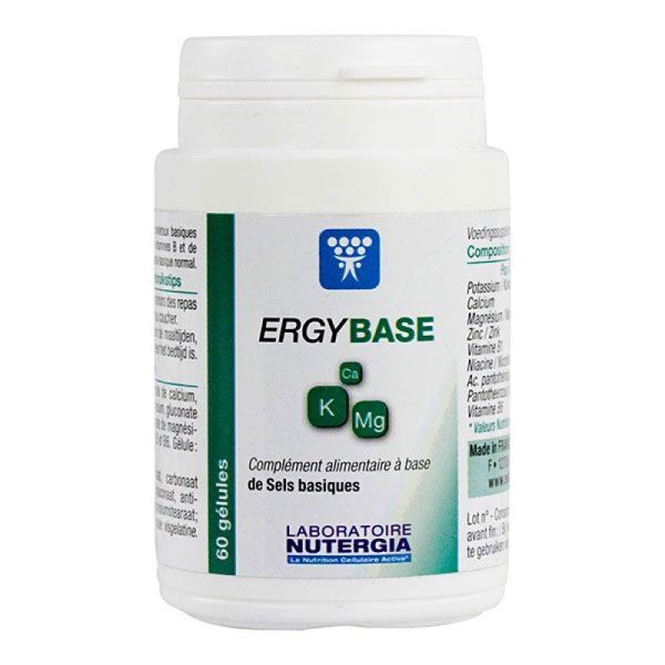 Nutergia - ErgyBase - 60 gélules