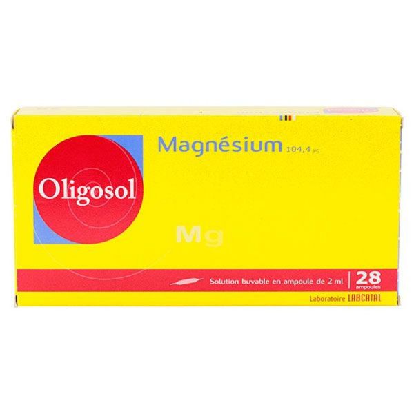 Oligosol Magnésium - 28 Ampoules